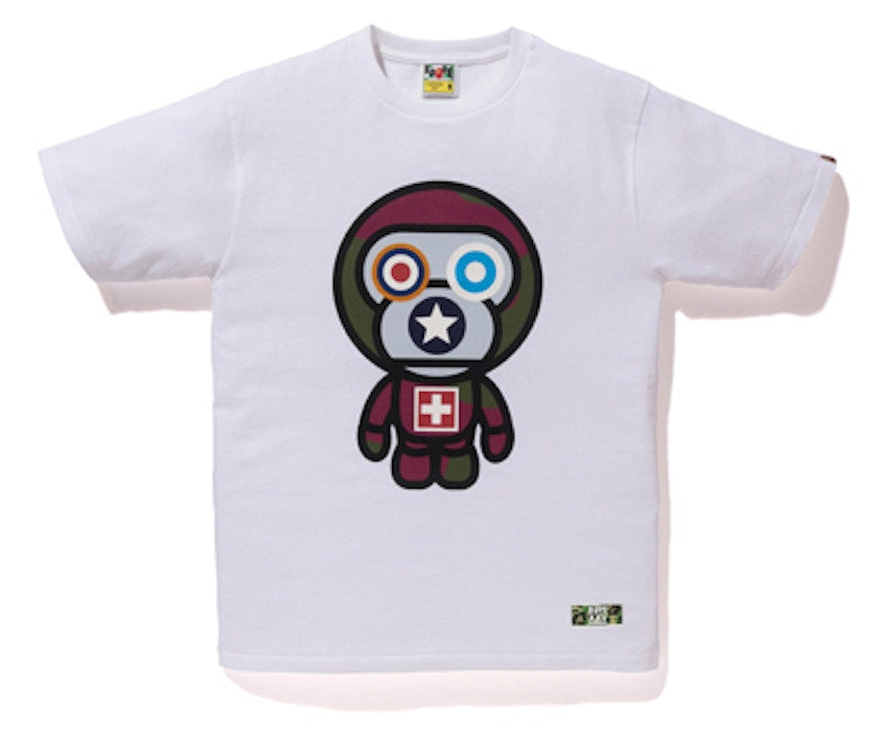 BAPE x Sk8thing Baby Milo Tee White