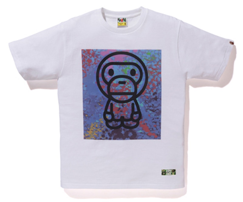 BAPE x Stash Baby Milo Tee White