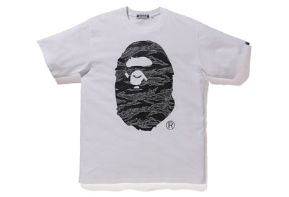 BAPE x Undefeated Apehead Tee White
