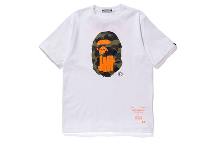 BAPE x Undefeated Sport Is War Ape Head Tee White