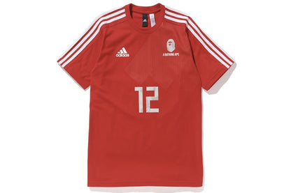 BAPE x adidas World Cup 2018 Winning Collection Football Top Red