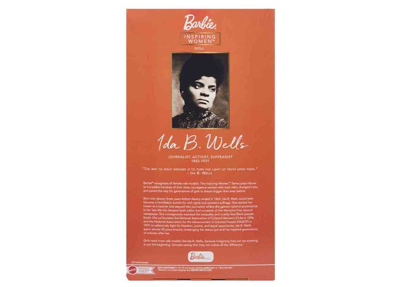 Barbie Signature Ida B. Wells Barbie Inspiring Women Doll