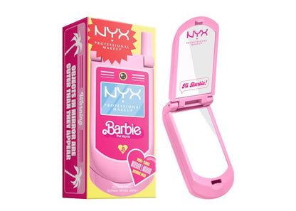 Barbie x NYX Flip Phone Mirror