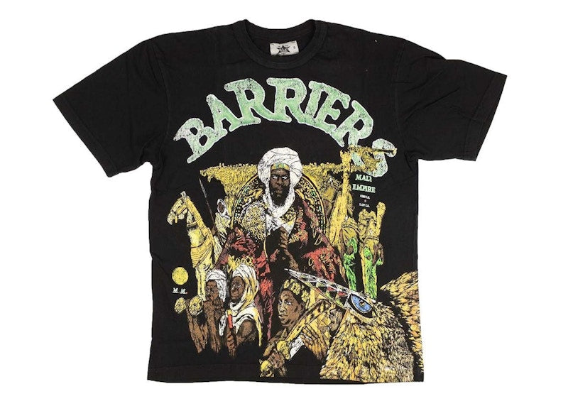 Barriers Mansa Musa T-shirt Black