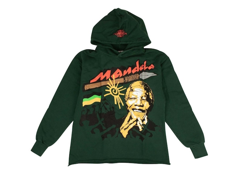 Barriers Nelson Mandela Hoodie Green