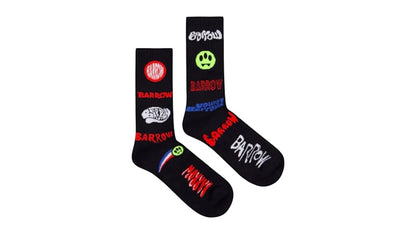 Barrow Basic Socks Black/Multicolor