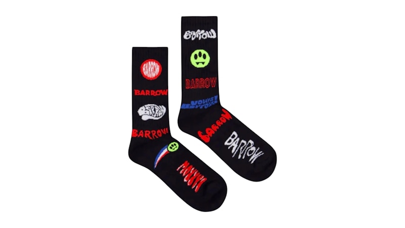 Barrow Basic Socks Black/Multicolor