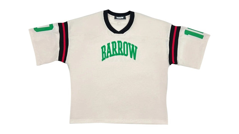 Barrow Collegiate Jersey T-shirt Cream