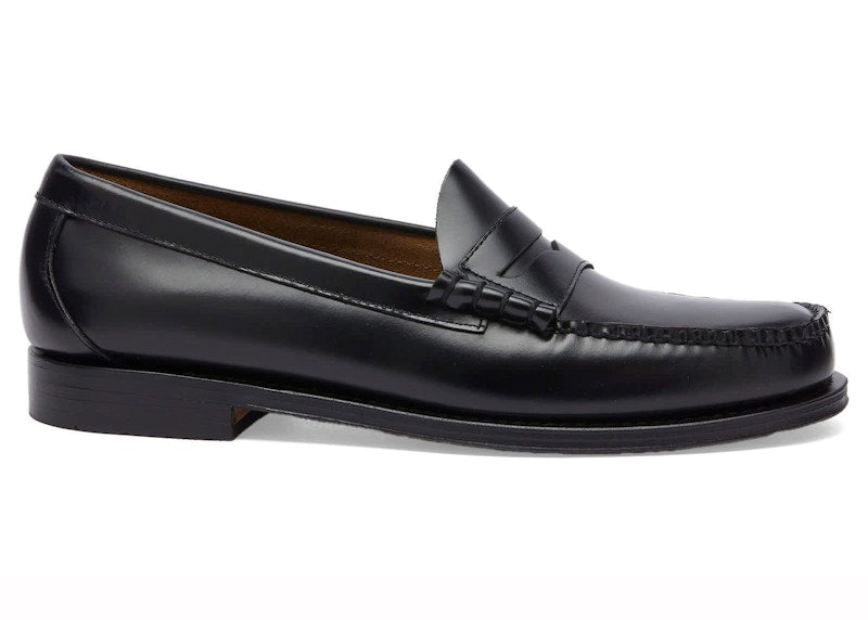 Bass Weejuns Larson Penny Loafer Black Leather