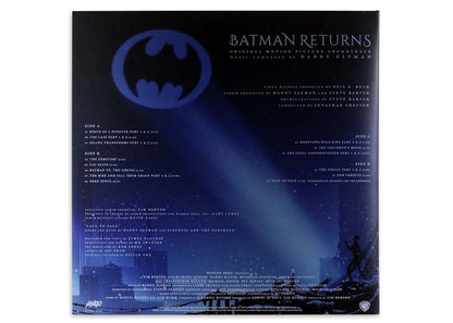 Batman Returns Original Motion Picture Soundtrack 30th Anniversary Mondo Exclusive 2XLP Vinyl Winter Blue/Pink