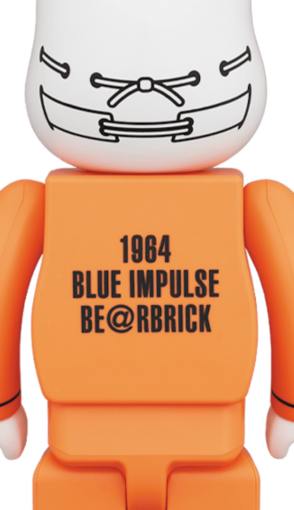 Bearbrick 1964 Blue Impulse 100% & 400% Set