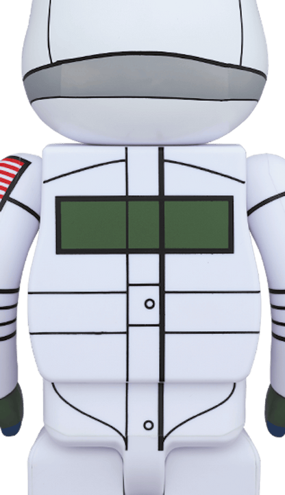 Bearbrick 1969 Astronaut 100% & 400% White