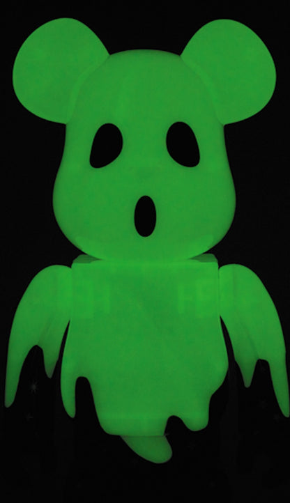 Bearbrick 2015 Halloween GITD 400% Black