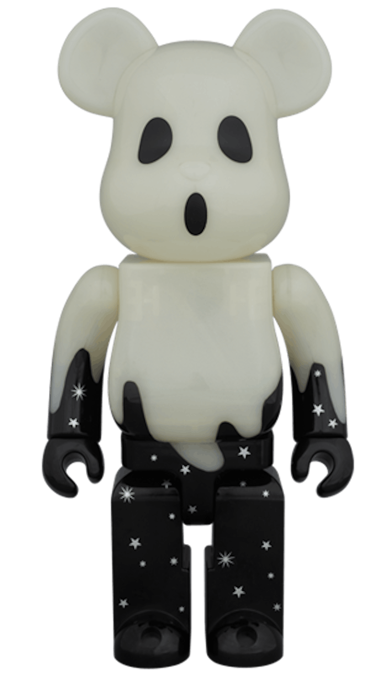 Bearbrick 2015 Halloween GITD 400% Black