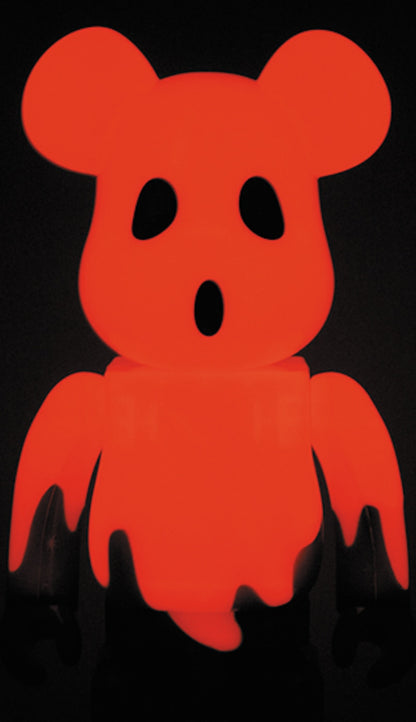 Bearbrick 2015 Halloween GITD 400% Purple