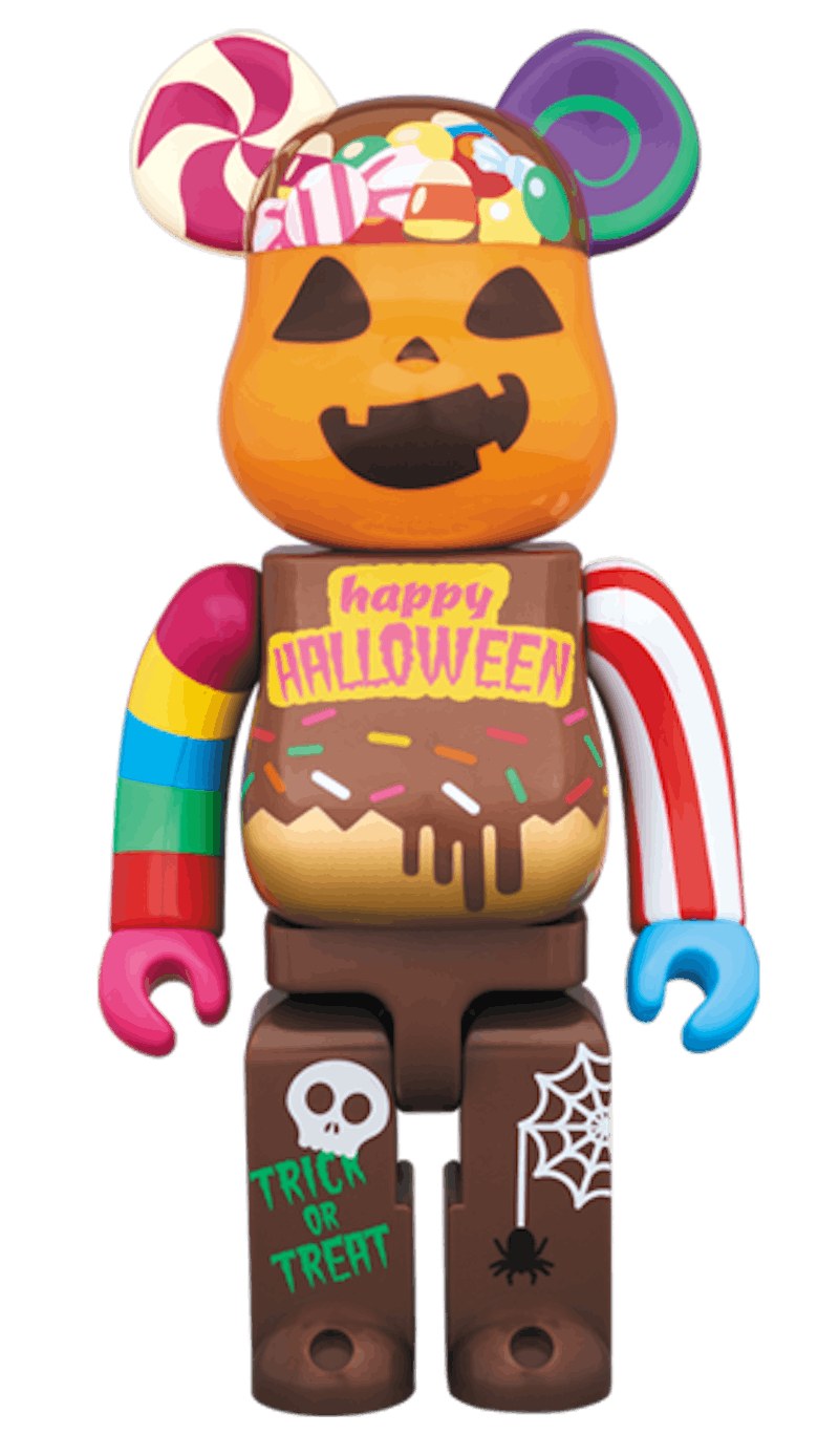 Bearbrick 2017 Halloween 400% Multi
