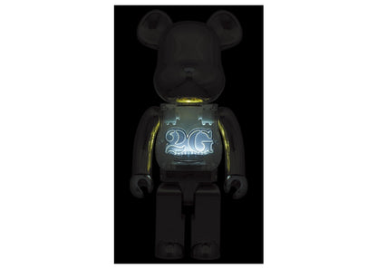 Bearbrick 2G Reverse 1000% Gold Light Up