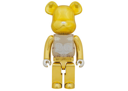 Bearbrick 2G Reverse 1000% Gold Light Up