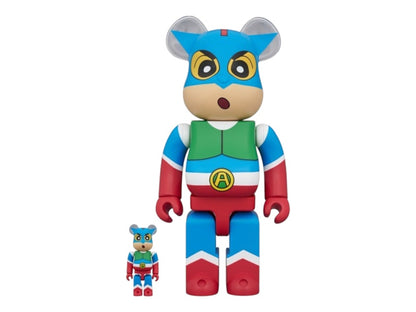 Bearbrick Action Kamen Shin-Chan 100% & 400% Set