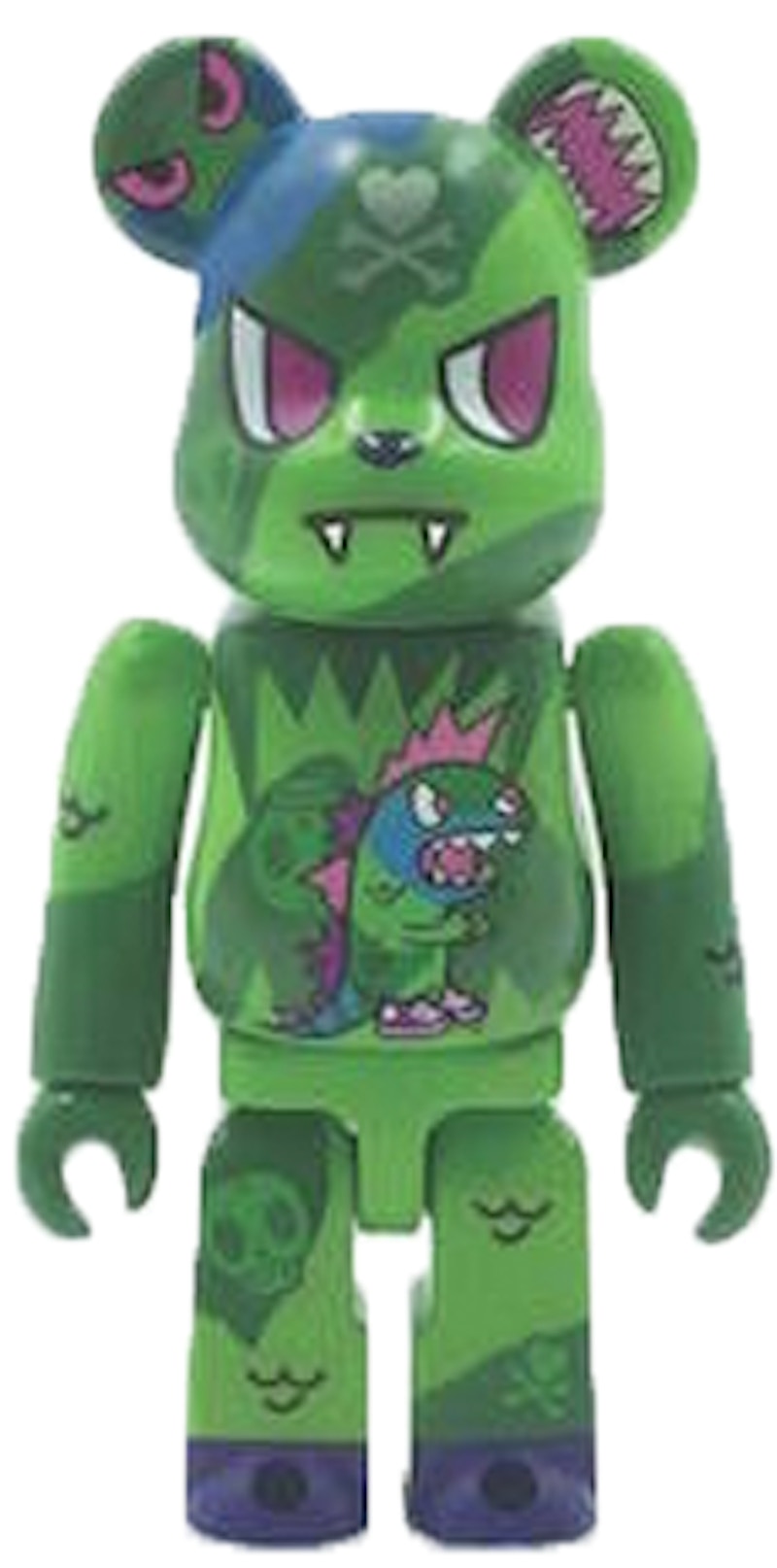 Bearbrick ActionCity x Tokidoki Kaiju 400% Multi
