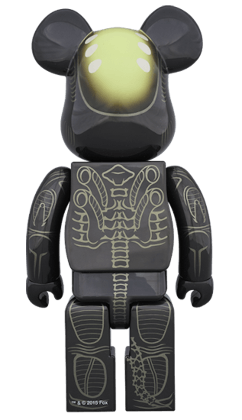 Bearbrick Alien 1000% Black