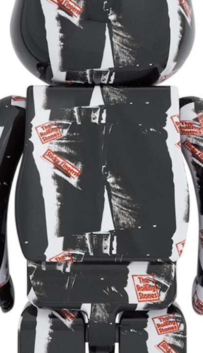 Bearbrick Andy Warhol x The Rolling Stones (Sticky Fingers) 1000%