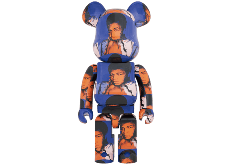 Bearbrick Andy Warhol's Muhammad Ali 1000%
