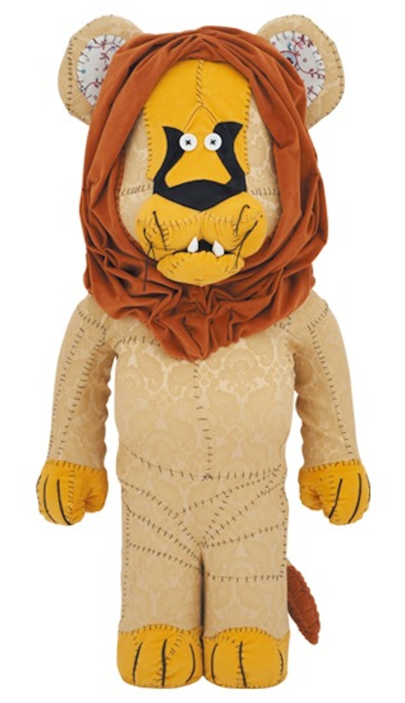 Bearbrick Anne Valérie Dupond Lion 1000%