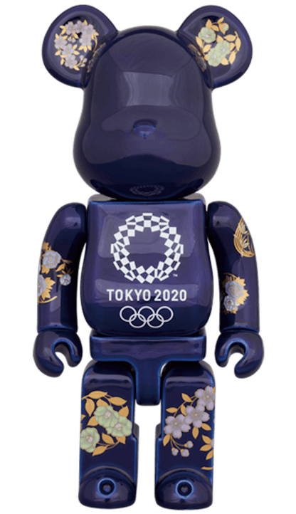 Bearbrick Arita ware (Tokyo 2020 Olympic emblem) 400%