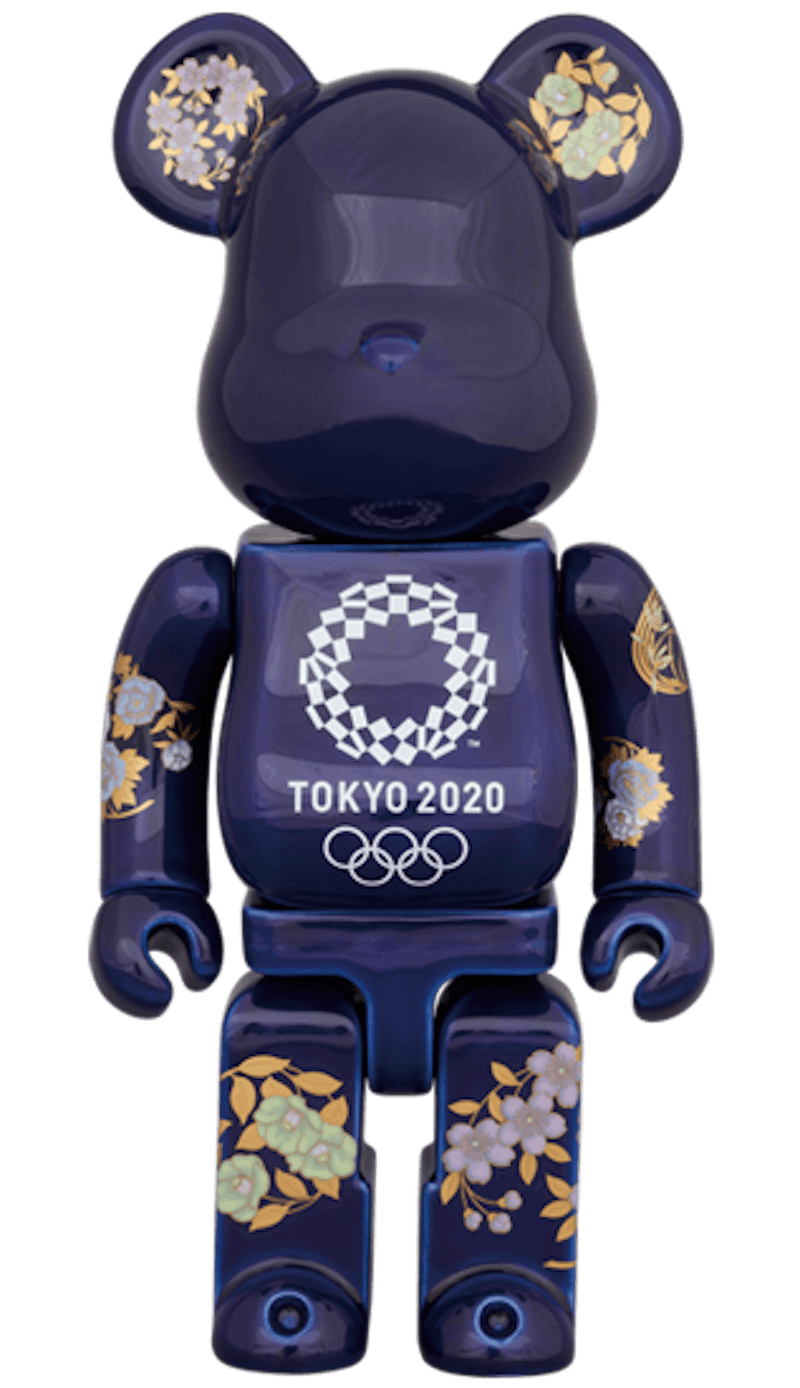 Bearbrick Arita ware (Tokyo 2020 Olympic emblem) 400%