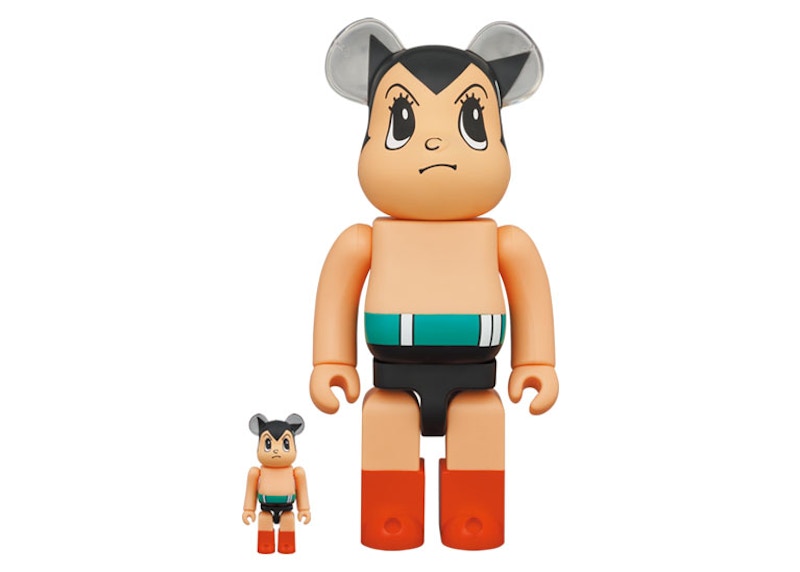 Bearbrick Astro Boy Brave Ver. 100% & 400% Set