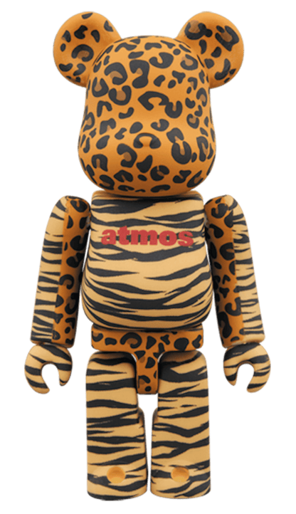 Bearbrick Atmos Animal 100% & 400% Set Orange