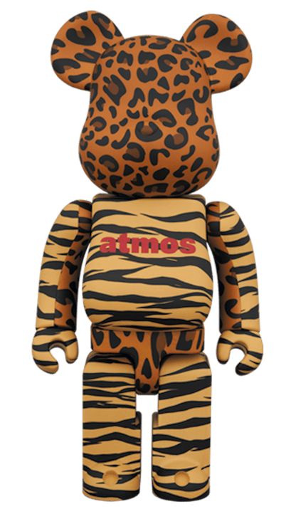 Bearbrick Atmos Animal 100% & 400% Set Orange
