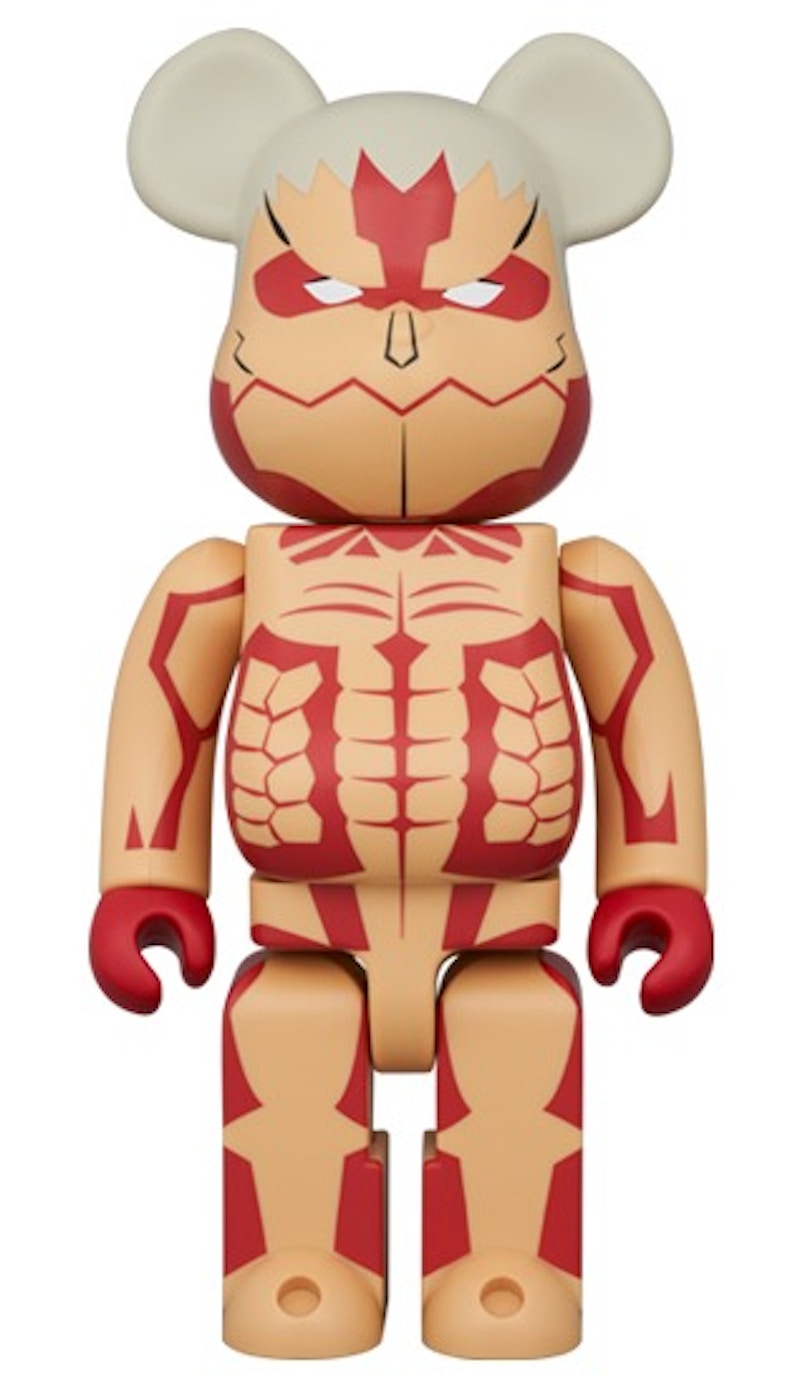 Bearbrick Attack On Titan Armored Titan 400%