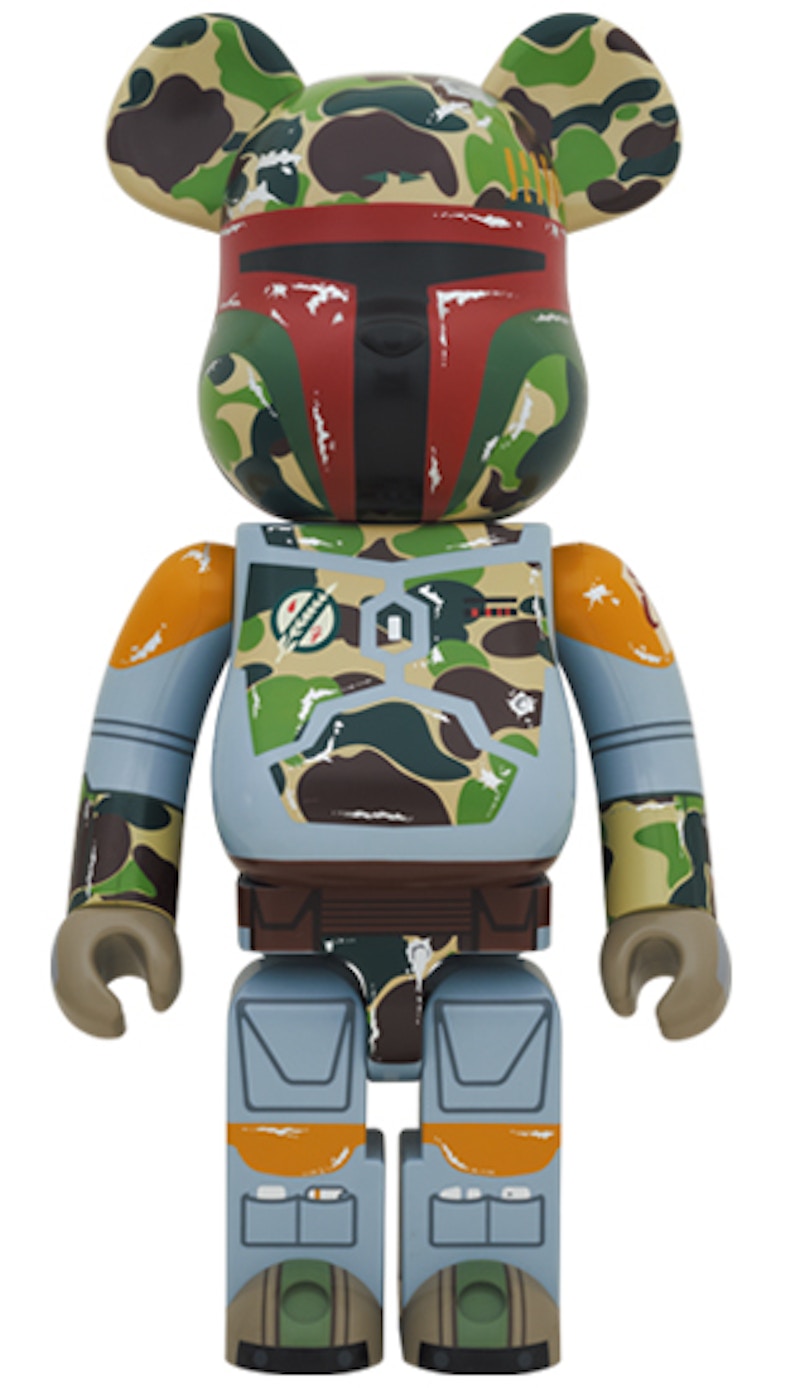 Bearbrick BAPE x STAR WARS BOBA FETT 1000%