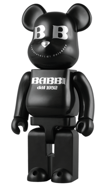 Bearbrick Babbi 400% Black
