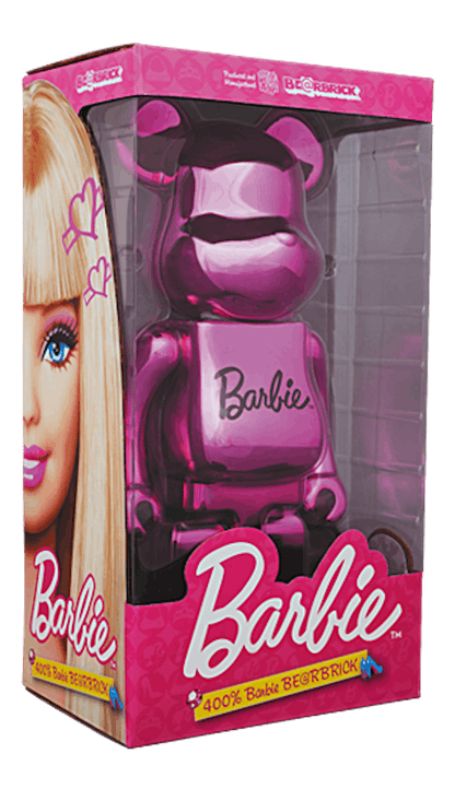 Bearbrick Barbie 400% Pink
