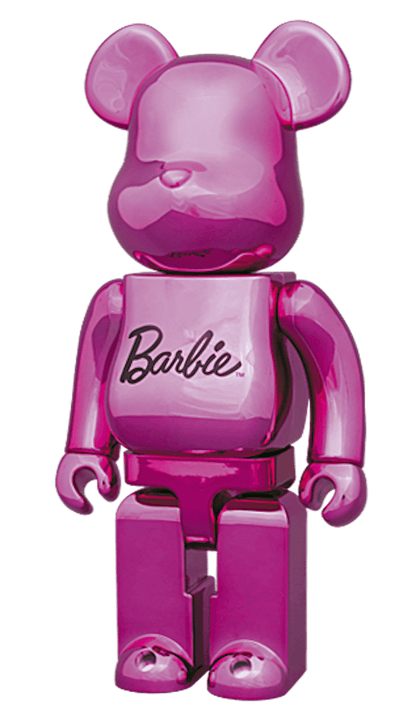 Bearbrick Barbie 400% Pink