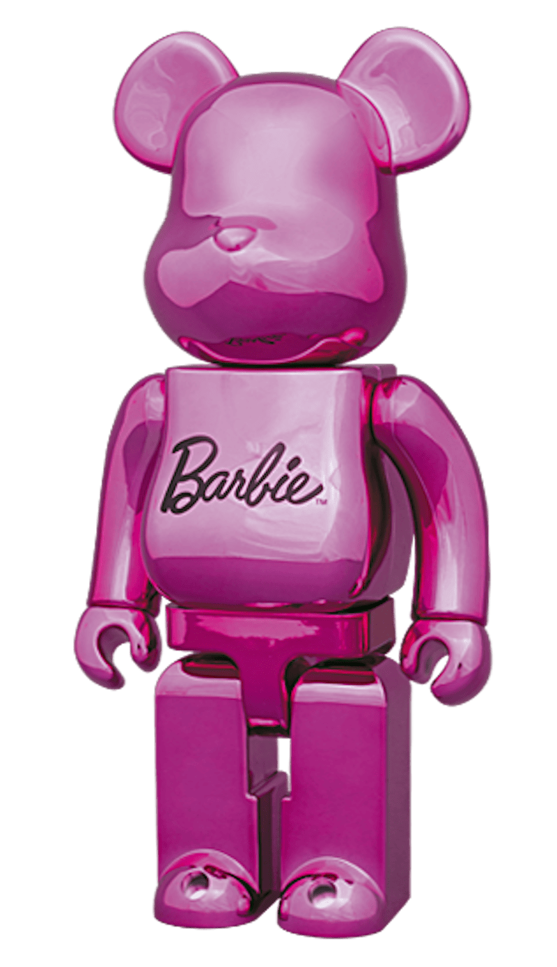 Bearbrick Barbie 400% Pink