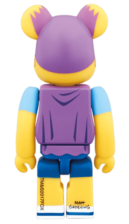 Bearbrick The Simpsons Bartman 100% Yellow