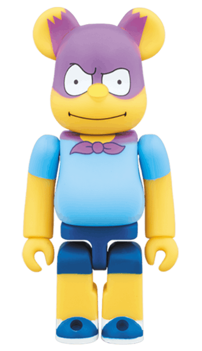 Bearbrick The Simpsons Bartman 100% Yellow