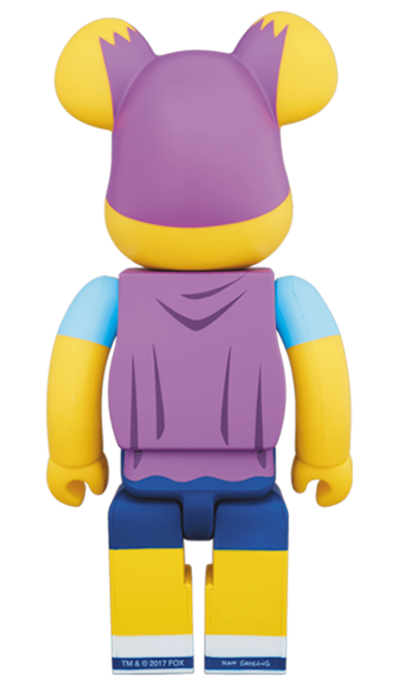 Bearbrick The Simpsons Bartman 400% Yellow