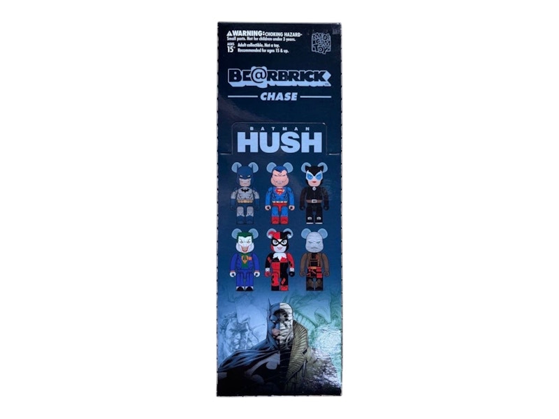 Bearbrick Batman Hush Chase #1 Sealed Case (12 Blind Box)