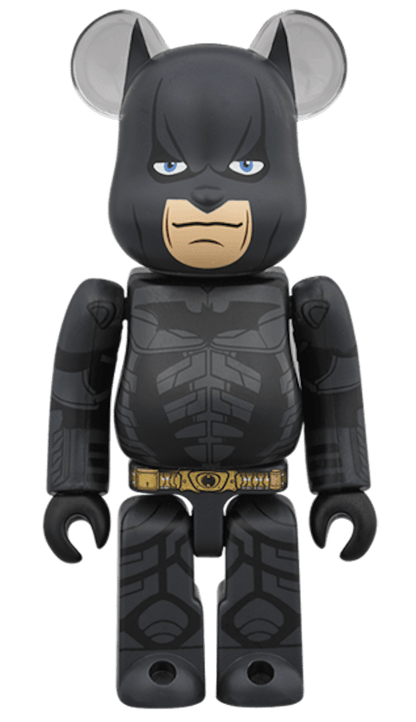 Bearbrick Batman (The Dark Knight Ver.) 100% Black