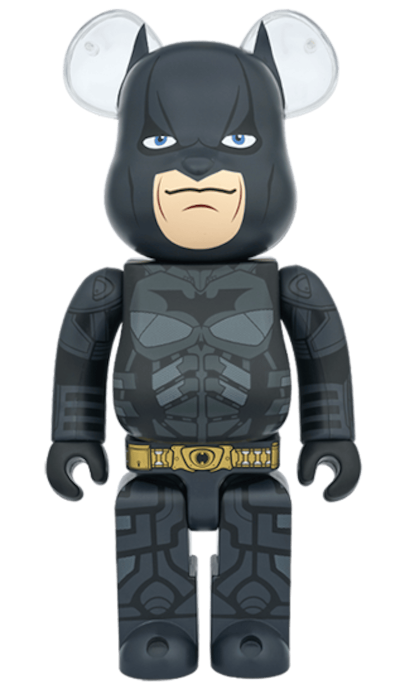Bearbrick Batman (The Dark Knight Ver.) 400% Black