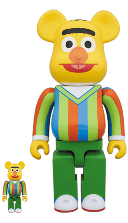 Bearbrick Bert 100% & 400% Set Yellow