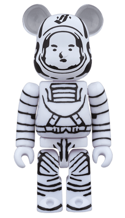 Bearbrick Billionaire Boys Club Astronaut 100% White