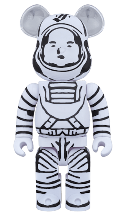 Bearbrick Billionaire Boys Club Astronaut 400% White