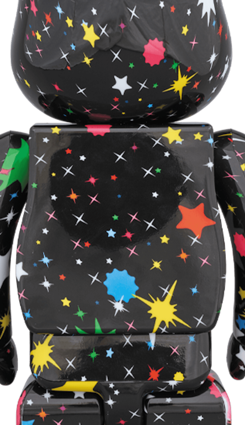 Bearbrick Billionaire Boys Club Starfield 100% & 400% Set Black