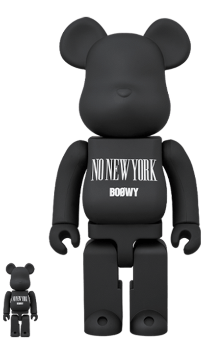 Bearbrick Boowy "No New York" 100% & 400% Set